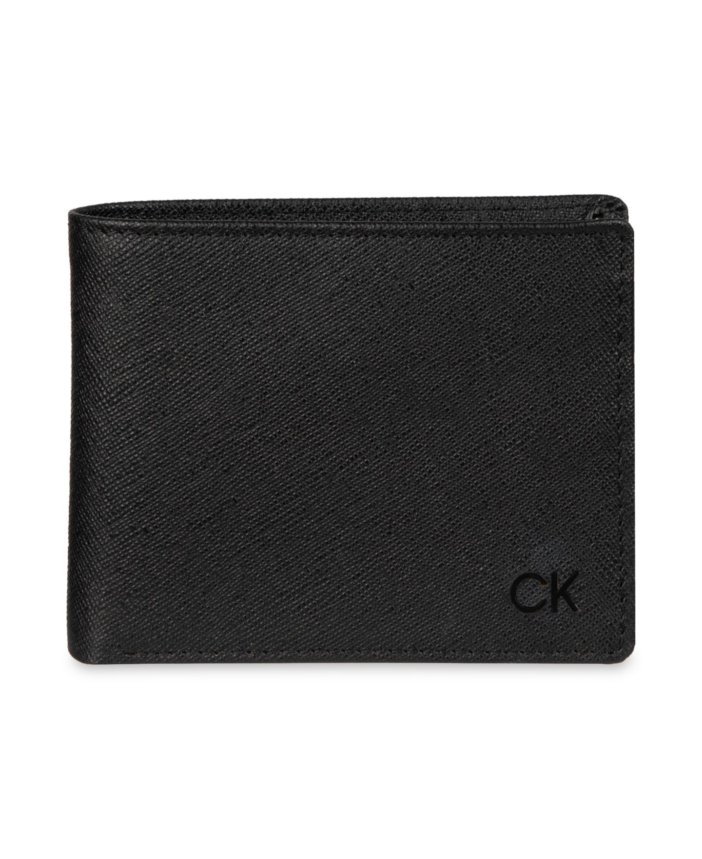Мужской кошелёк Calvin Klein двойного сложения, защита RFID — фото 1