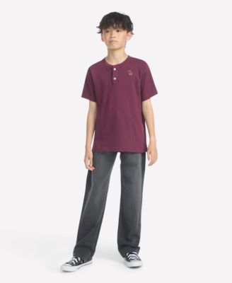 Boys Essential Henley T-Shirt