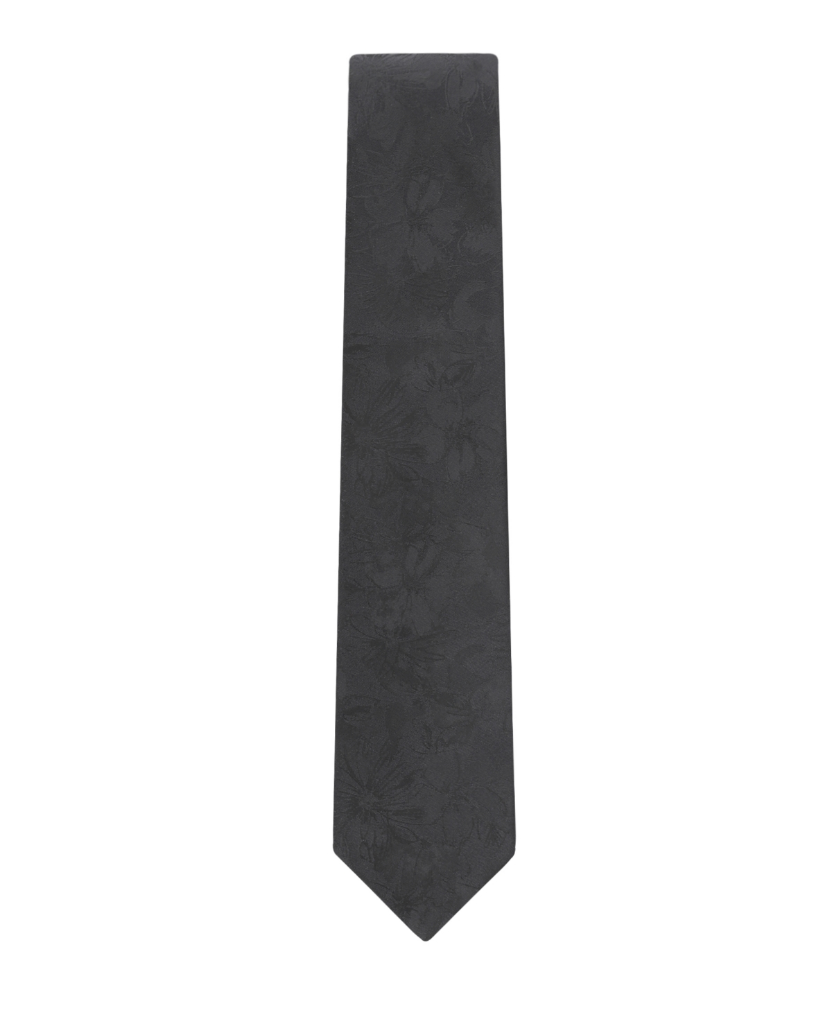 Calvin Klein Men's Cooper Chevron Tie In Gray