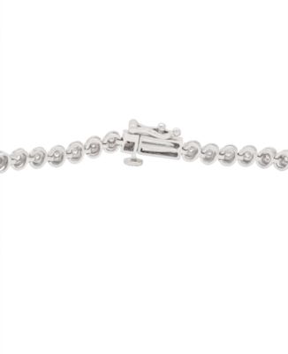 Diamond Bracelet (1/2 ct. t.w.) in Sterling Silver
