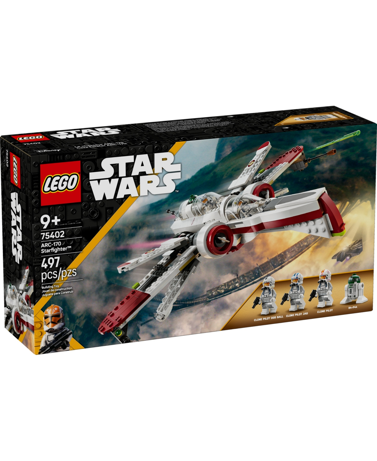 Lego Star Wars Arc-170 Starfighter Building Toy In Multi