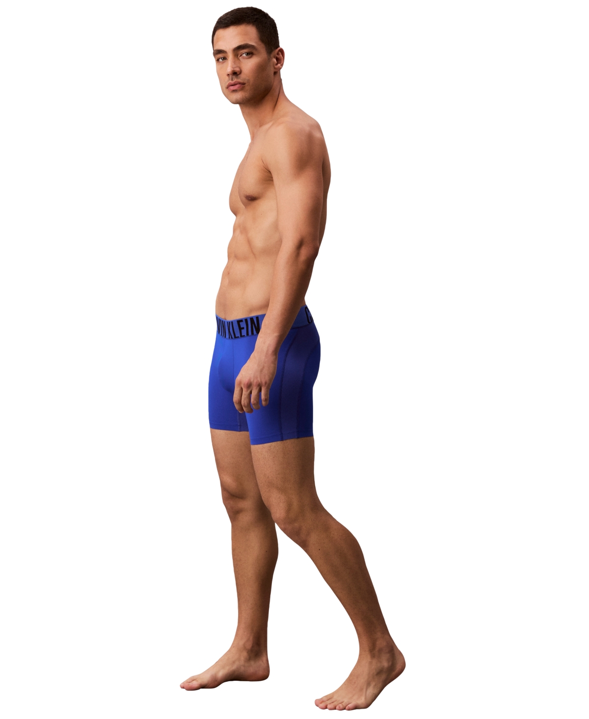 Calvin Klein Men's Intense Power Boxer Briefs In Blue