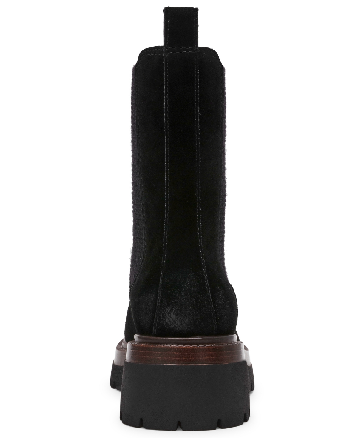 Steve Madden Women's Blitzen Lug-sole Chelsea Booties In Black