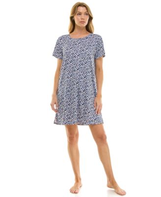 Roudelain - Women's Short Sleeve Printed Sleepshirt