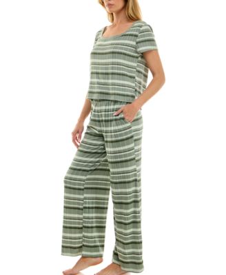 Women's 2-Piece Striped Sleepwear Set