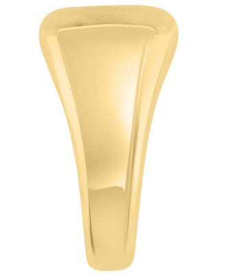 Men's 14K Gold Plated Sterling Silver Ring