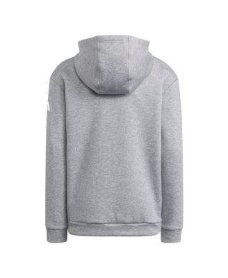 Big Boys and Girls Heather Gray Miami Hurricanes Puffed Out Pullover Hoodie