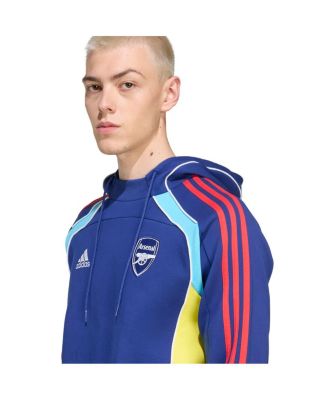 adidas Men's Blue Arsenal Urban Purist Pullover Hoodie - Macy's