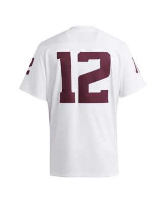 Men's 12 White Texas A M Aggies Premier Jersey