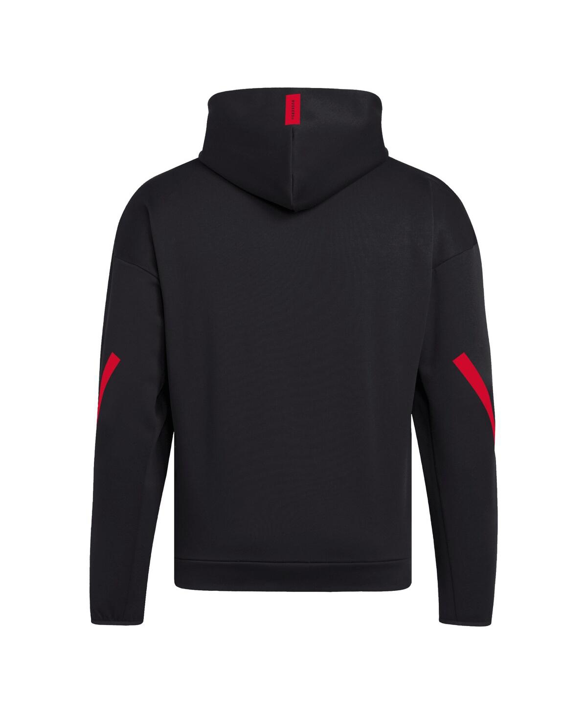 Adidas Men's Black Nebraska Huskers Z.n.e. Full-Zip Hoodie