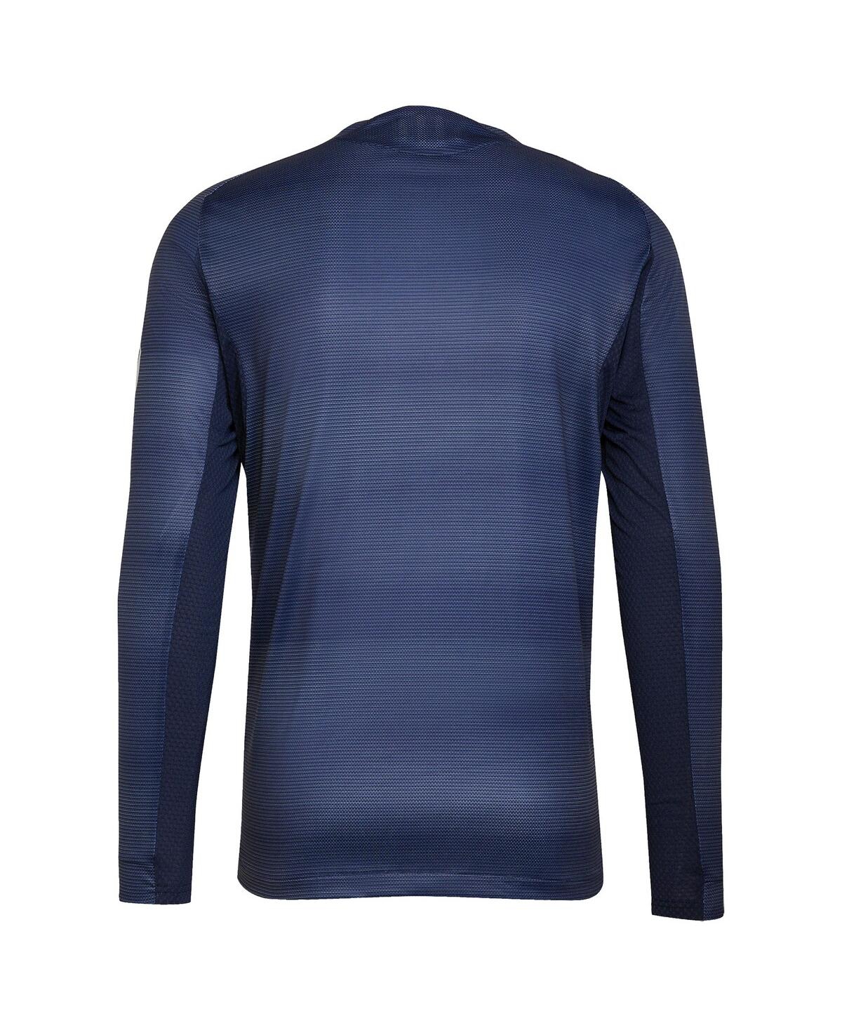 Adidas Men's Blue Real Madrid 2025/26 Away Authentic Long Sleeve Jersey