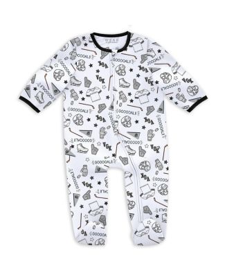 Baby Boys and Girls Vegas Golden Knights Sleep and Play Sleeper Set with Bib