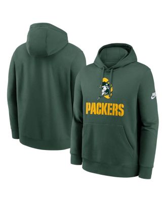 Nike - Men's Green Green Bay Packers Best Season Rewind Club Pullover Hoodie