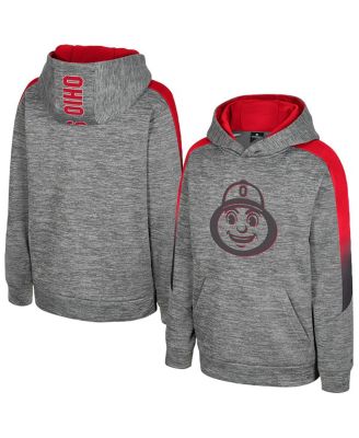 Colosseum - Big Boys and Girls Gray Ohio State Buckeyes The Gang Hoodie