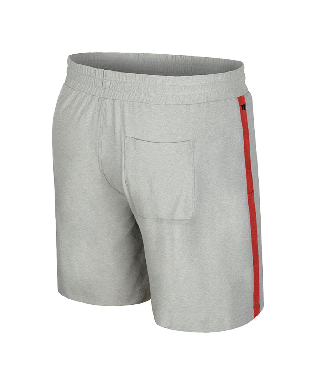 Colosseum Men's Gray Ohio State Buckeyes Mac Shorts In Gray