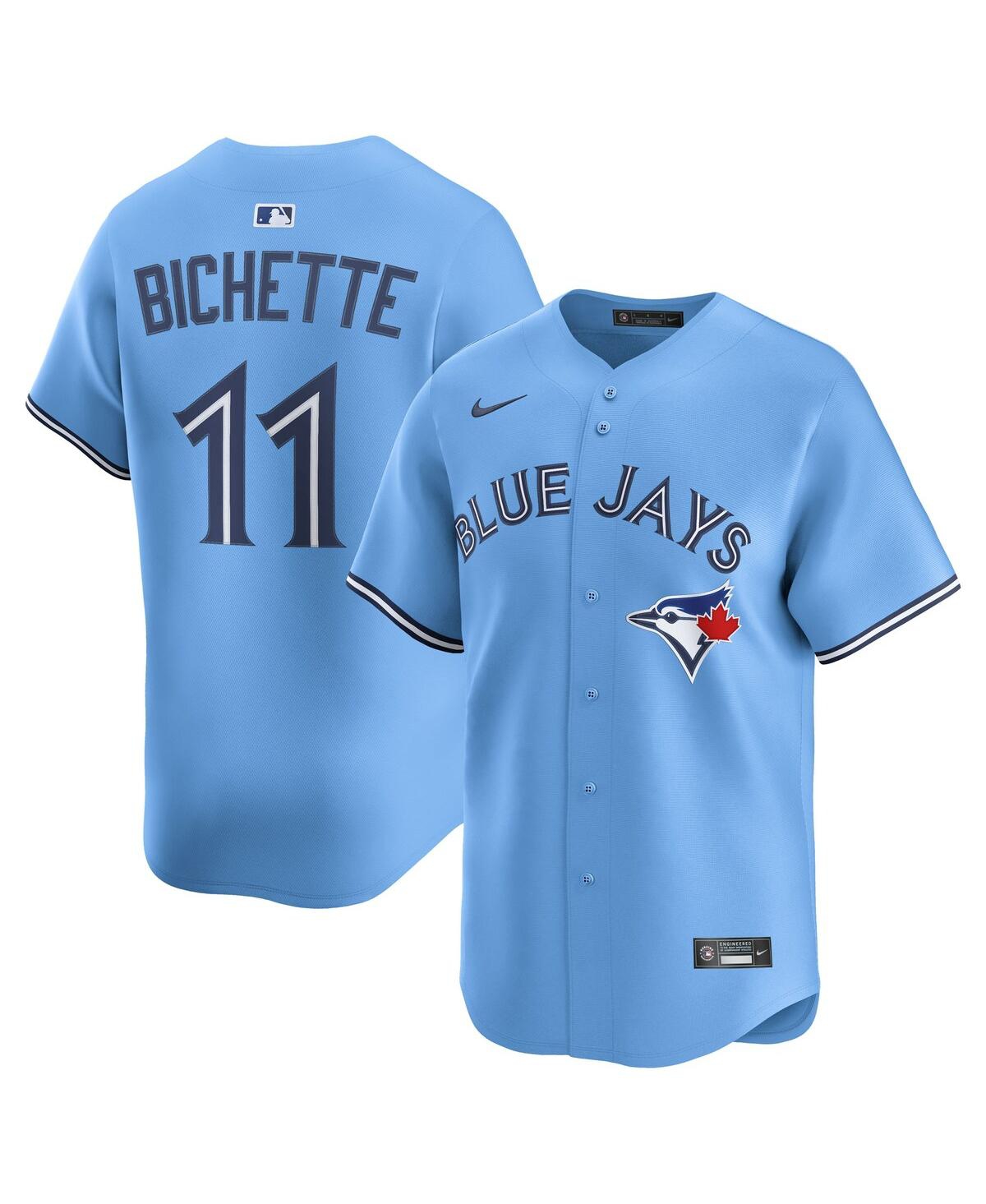 Nike Men's Bo Bichette Powder Blue Toronto Jays Alternate 2 Limited Jersey
