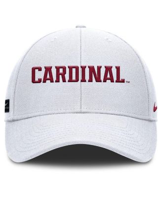 Men's White Stanford Cardinal 2025 On-Field Rise Performance Adjustable Hat