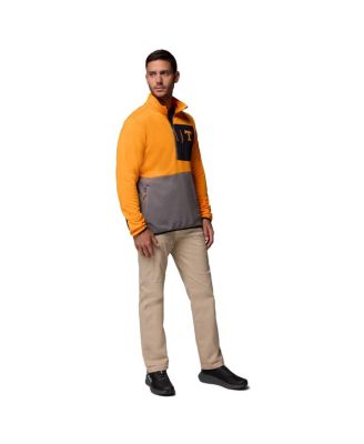 Men's Tennessee Orange/Gray Tennessee Volunteers Hike Omni-Wick Half-Zip Pullover Sweatshirt