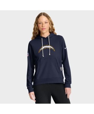 Nike - Women's Navy Los Angeles Chargers Sideline Standard Issue Throwback&nbsp;Dri-FIT Hoodie