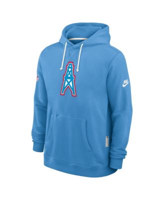 Men's Light Blue Tennessee Titans Sideline Standard Issue Alt 2 Dri-FIT Hoodie