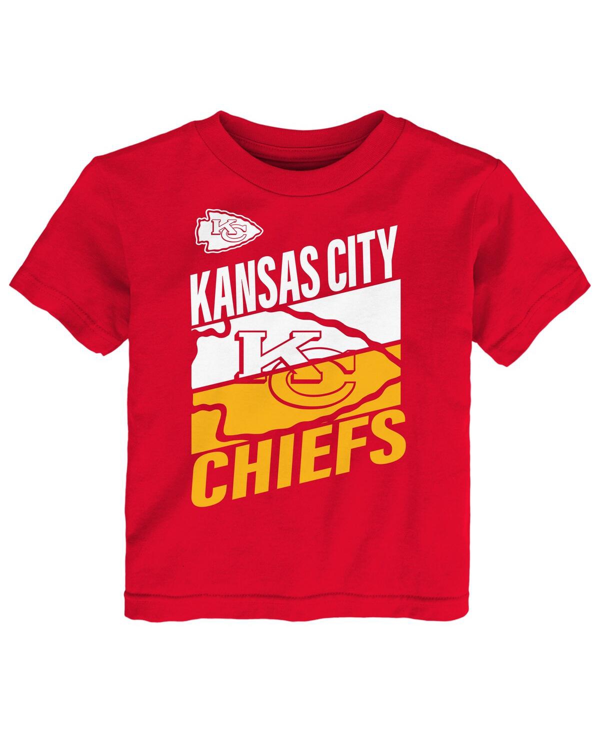 Outerstuff Toddler Red Kansas City Chiefs Teamwork T-shirt In Red