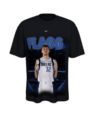 Men's and Women's Cooper Flagg Black Dallas Mavericks New Faces x New Places T-Shirt