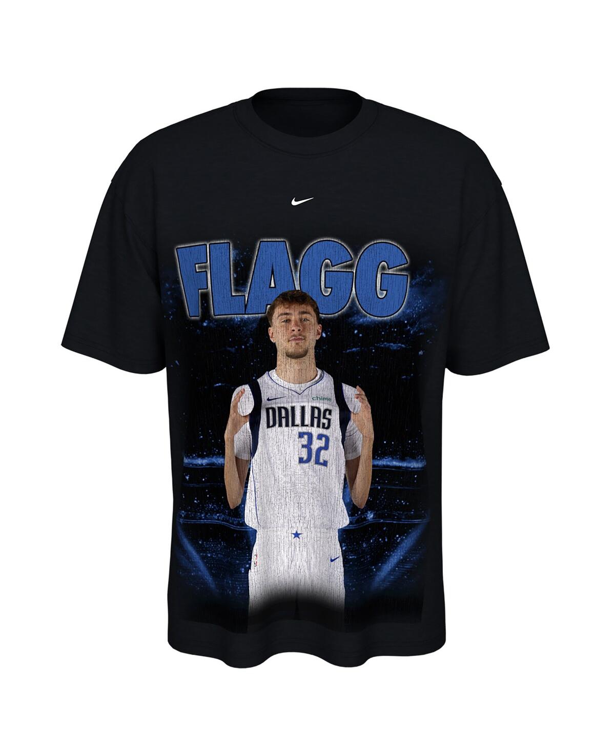 Nike Men's And Women's Cooper Flagg Black Dallas Mavericks New Faces X New Places T-shirt In Black