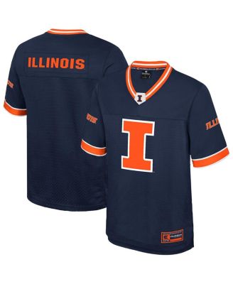 Colosseum - Men's Navy Illinois Fighting Illini Nothing But The Hits Football Jersey