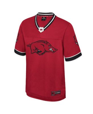 Men's Cardinal Arkansas Razorbacks Nothing but the Hits Football Jersey