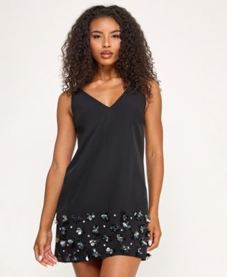 Juniors' Sleeveless A-Line Dress