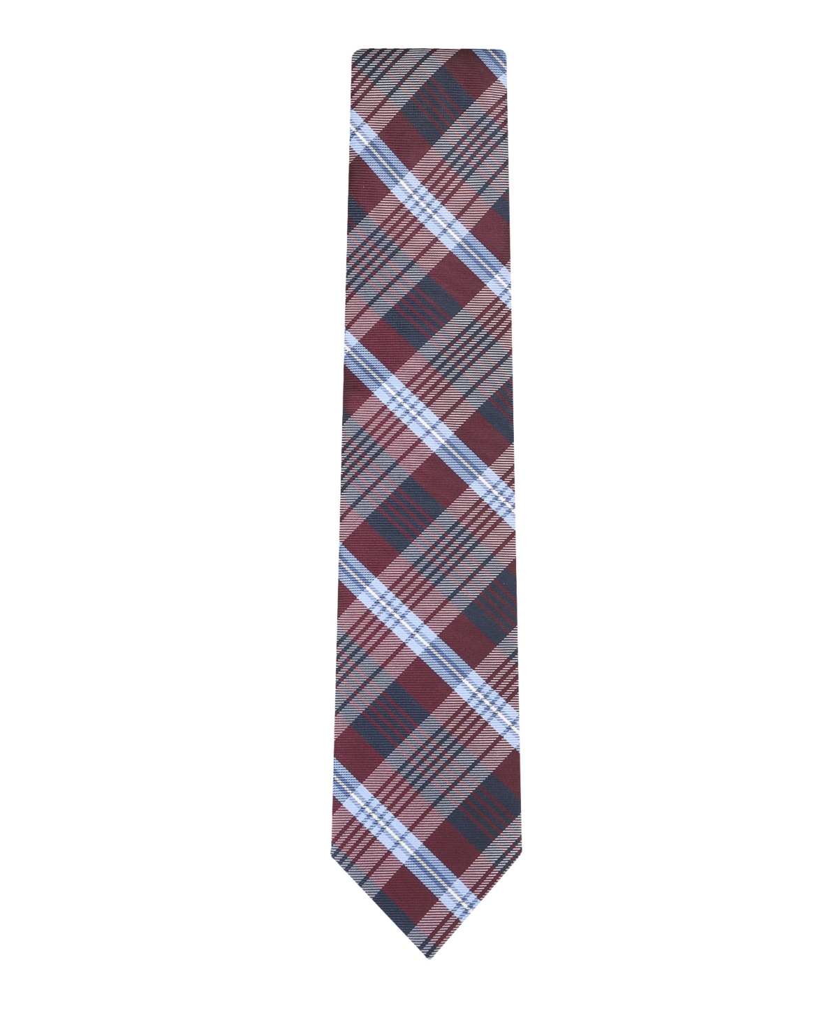 Tommy Hilfiger Men's Grayson Classic Plaid Tie In Brown
