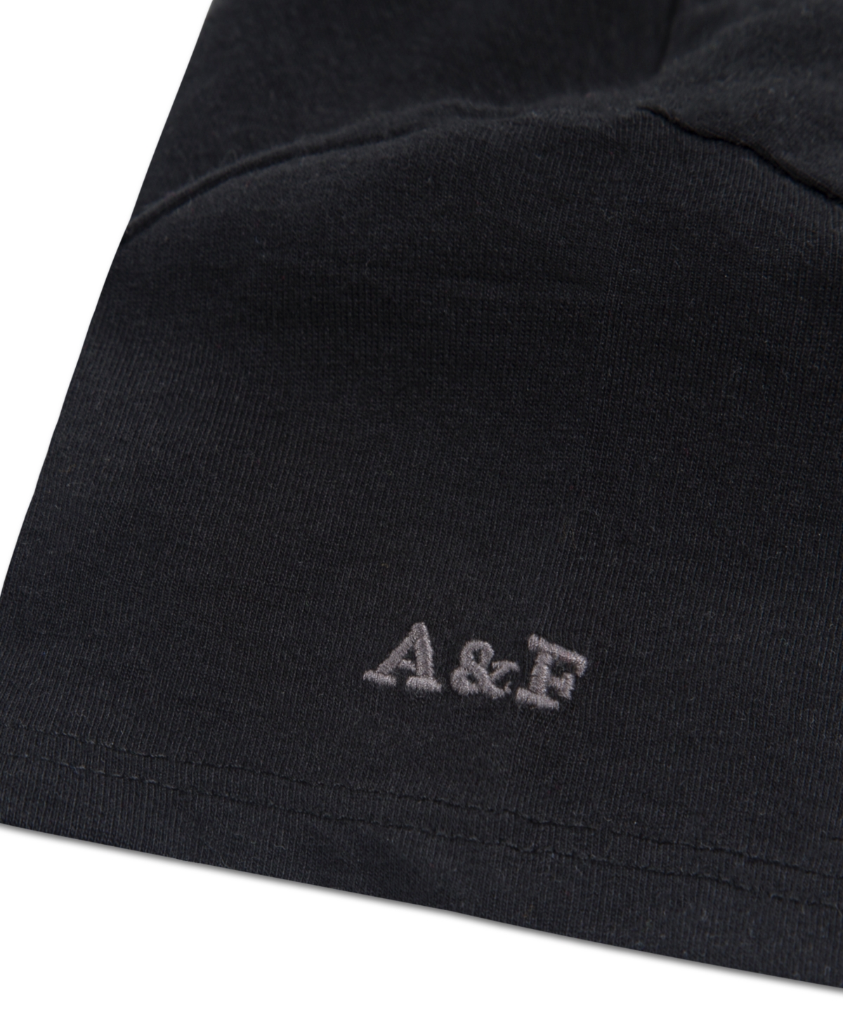 Abercrombie Girls Pearl Bow Ruched T-shirt In Black