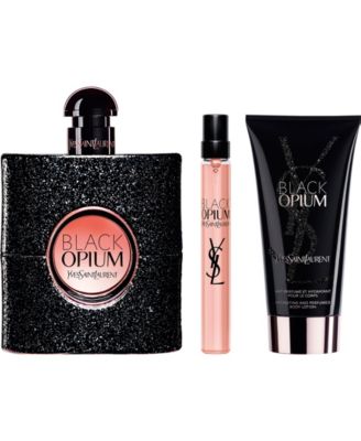 3-Pc. Black Opium Eau De Parfum with Body Lotion Gift Set
