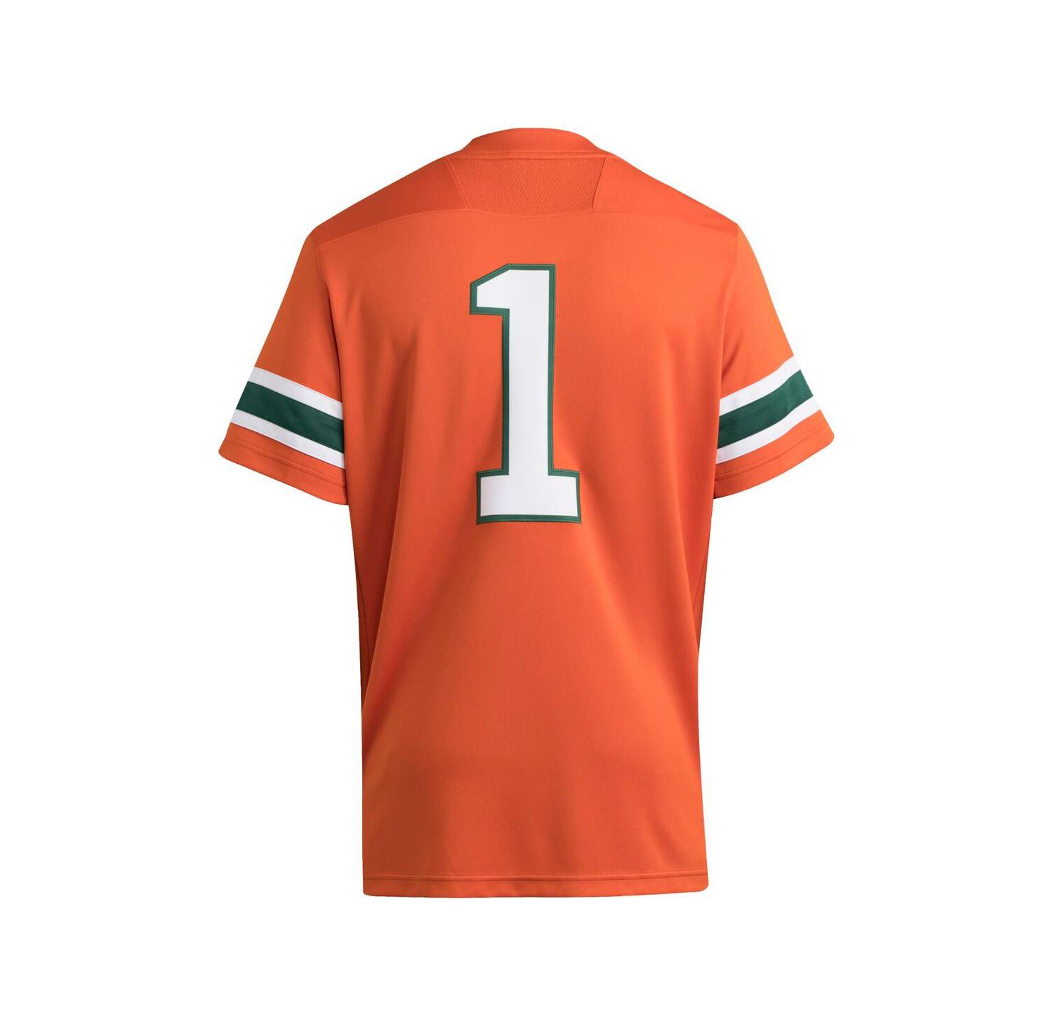 Men's 1 Orange Miami Hurricanes Premier Jersey