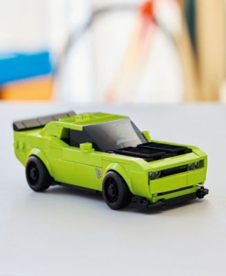 Speed Champions Dodge Challenger SRT Hellcat Sports Car Toy 77237, 390 Pieces