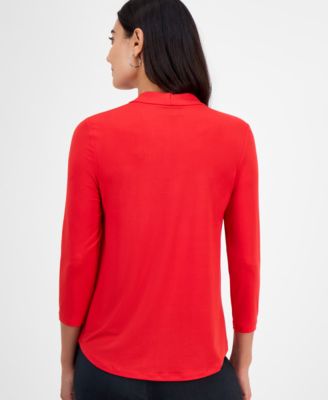 Petite Solid Top, Created for Macy's