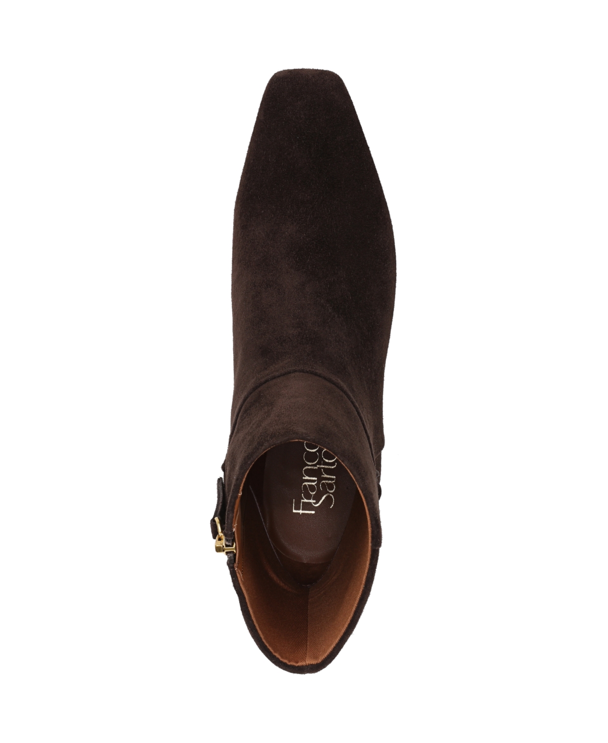 Franco Sarto Women's Saydie Square Toe Pull On Short Boots In Brown
