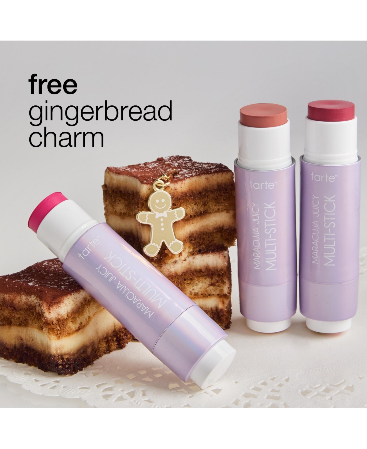Tarte 3-pc. Cheek Souffle Maracuja Juicy Multi-stick Set In Transparent