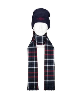 Men's 2-Piece Beanie and Scarf Set