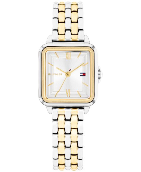 Женские часы Tommy Hilfiger Quartz Two Tone Stainless Steel Bracelet Watch, 22.5mm