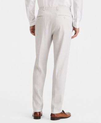 Men's Linen Blend Classic-Fit Pant