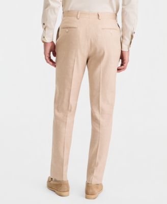 Men's Linen Blend Classic-Fit Pant