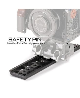 10" Standard Lightweight Dovetail Plate, Black