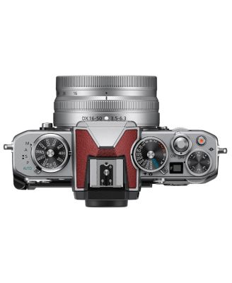 Z fc DX-Format Mirrorless Camera with NIKKOR Z DX 16-50mm f/3.5-6.3 VR Lens, Crimson Red