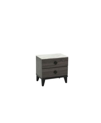 Nightstand In Light Oak and made from high-quality wood