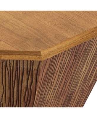 Streamdale Octagonal Rubberwood Coffee Table