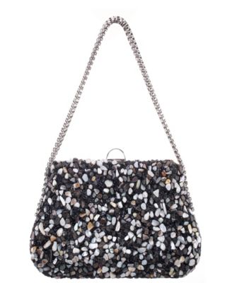 Rock Candy Minaudiere Crystal Lift Lock Clutch