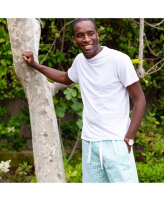 Men's Men s Organic Cotton Poplin Pajama Sleep Shorts