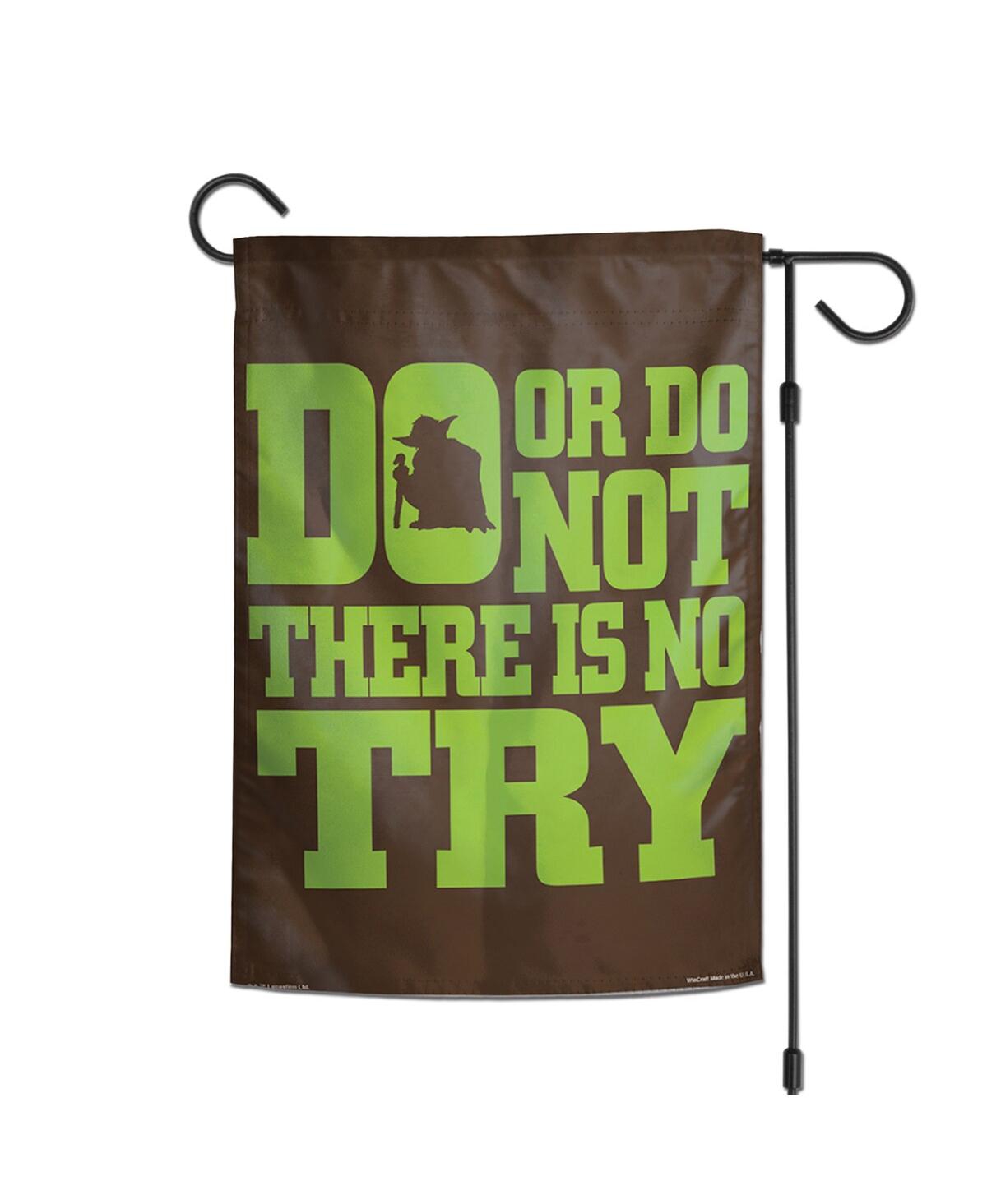 Wincraft Yoda Star Wars 12.5" X 18" Double-sided Garden Flag In Transparent