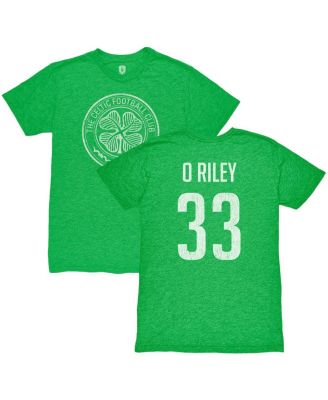 1863FC - Men's Matt O'Riley Green Celtic Player Tri-Blend T-Shirt